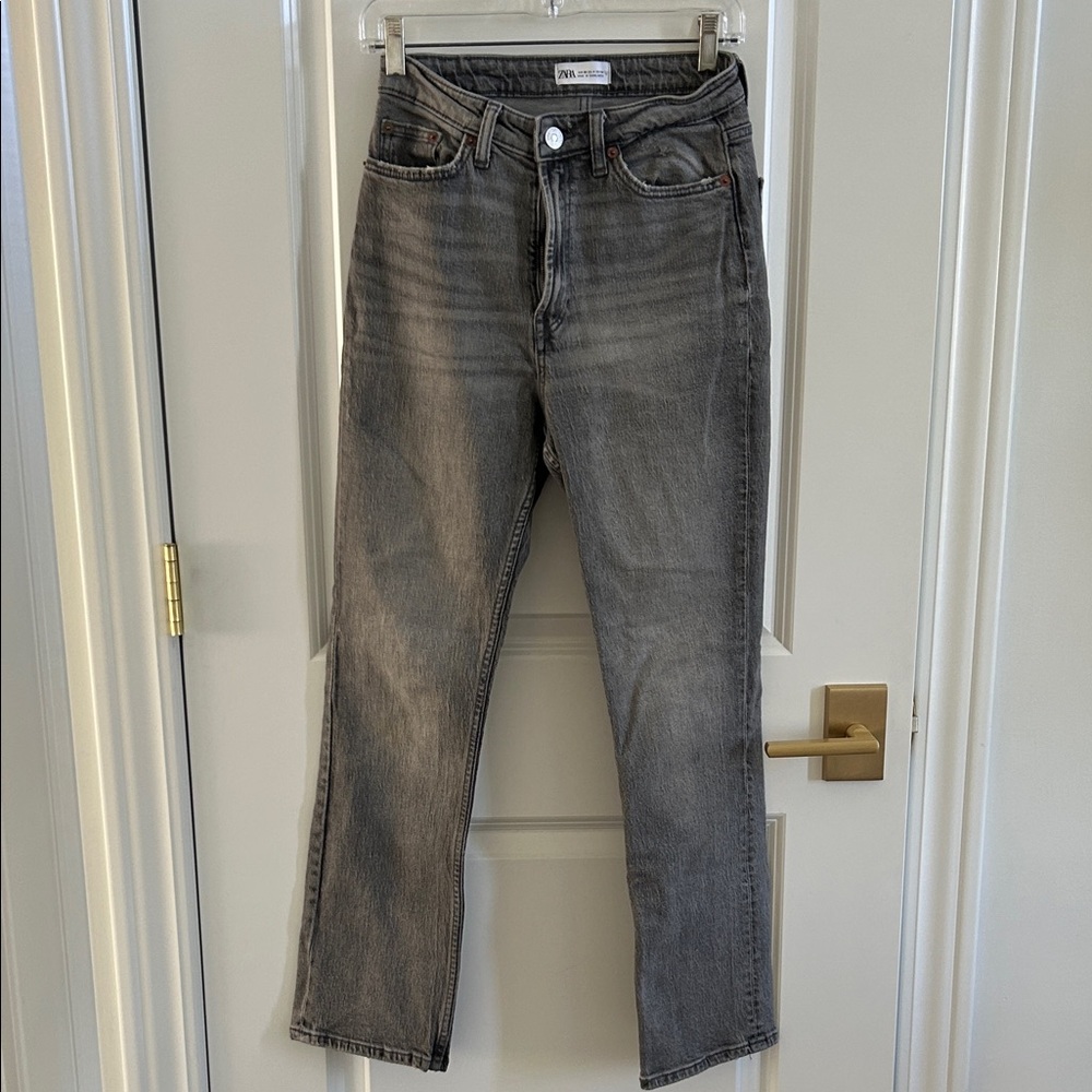 Zara Gray Women Jeans